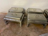 Catering Chafing Pans, 4 Full Size, 4 x's $