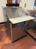 Turbo Air Model: MST-28-12 Single Door Refrigerated Prep Table Cooler