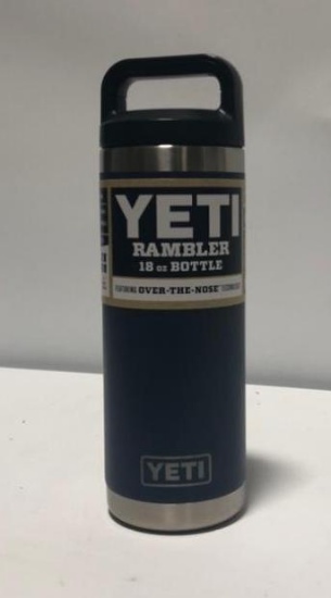 YETI Rambler 18oz Bottle Navy, MSRP: $29.99