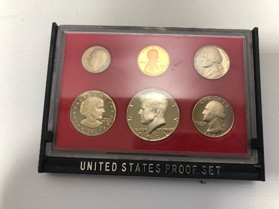 1980 and 1981 Proof Sets