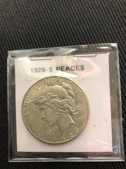 1926-P Peace Silver Dollar