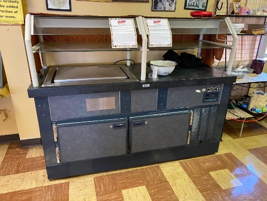 SECO Model 5FT Refrigerated Salad Bar / Cold Buffet, Not Working Right Now