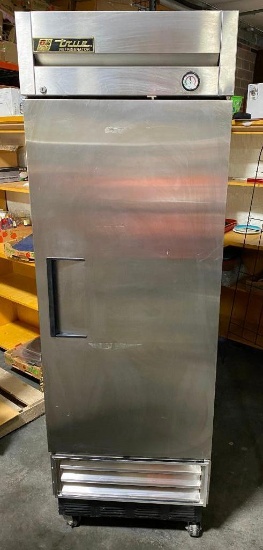 True Model: T-19 Single Door Reach-In Stainless Steel Refrigerator
