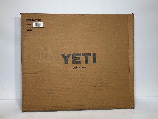 YETI Panga 50 Dry Duffle Storm Gray - New In Box, MSRP: $299.99