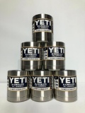 6 Pack, YETI Rambler 10oz Lowball Stainless Steel - New In Box, MSRP: $120.00