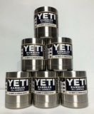 6 Pack, YETI Rambler 10oz Lowball Stainless Steel - New In Box, MSRP: $120.00