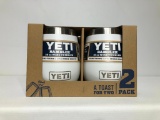 2 Pack YETI Rambler 10oz Wine Tumbler White - New In Box, MSRP: $49.99