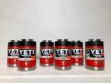 6 Pack YETI Rambler Colster Caynon Red - New In Box, MSRP: $129.99