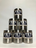 6 Pack, YETI Rambler 10oz Lowball Stainless Steel - New In Box, MSRP: $120.00