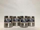 Lot of 4, YETI Rambler 10oz Lowball Stainless Steel (x4), MSRP: $80.00