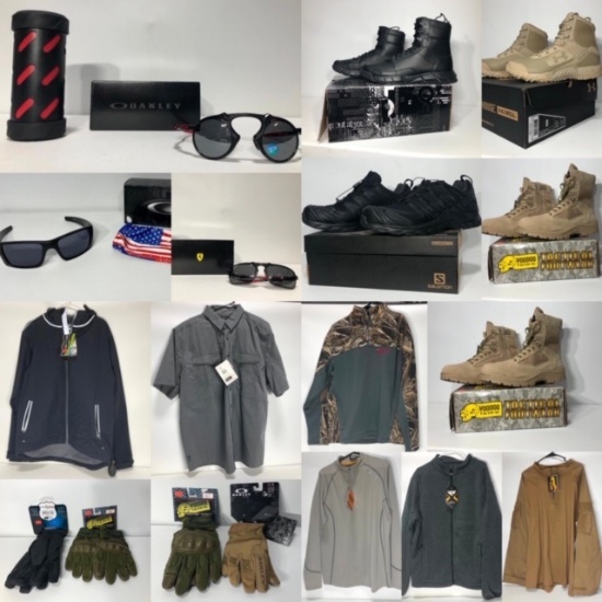 NEW Tactical Jackets, Coats, Boots, Oakley, Shoes