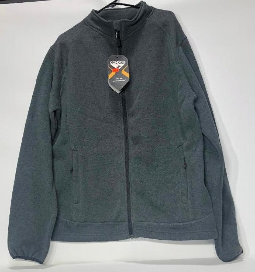 Condor Matterhorn Fleece Jacket Size XL Graphite, MSRP: $55.95