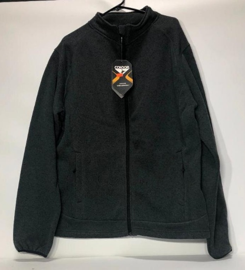 Condor Matterhorn Fleece Jacket Size XL Graphite, MSRP: $55.95