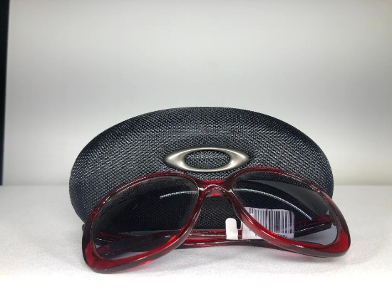 Oakley Badhand Cherry Red with Black Grey Grad MSRP: $120.00