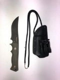 Pro-Tech 2505 Combat Companion Black Micarta Handle with DLC Black Coated S35VN Steel Blade