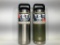 (2) Yeti 18oz Rambler Bottle Stainless Steel MSRP: $29.99, Yeti 18oz Rambler Bottle Olive Green MSRP