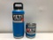 (2) Yeti Rambler 36oz Bottle Tahoe Blue MSRP: $49.99, Yeti Rambler 10oz Lowball Tahoe Blue MSRP: $19
