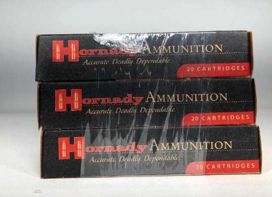 (3) Three Hornady Ammunition 6.5 Grendel 123gr SST MSRP: $26.75