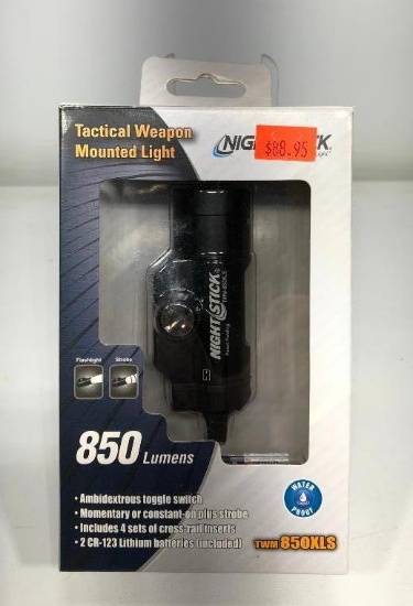 Night Stick Tactical Weapon Mounted Light TWM 850 XL MSRP: $88.95