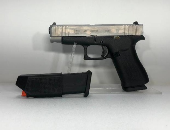 Glock G48 FXD 9mm w/ Factory Case & 2 Magazines SN: BLGD565