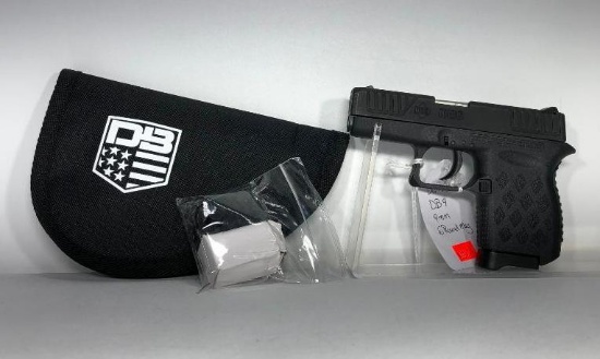 Diamondback Firearms, Model DB9, 9mm caliber, 6 round mag, SN: YK6424