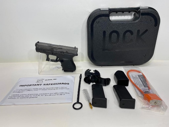 Glock, Model 26 Gen 4, 9mm caliber, SN: BGHF088