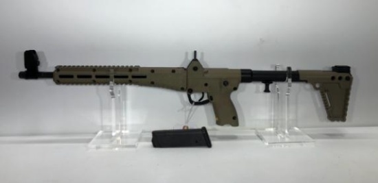 Keltec Rifle 9mm 17 Round Mag SUB 2000 Blued/Tan Grip SN: FLY92
