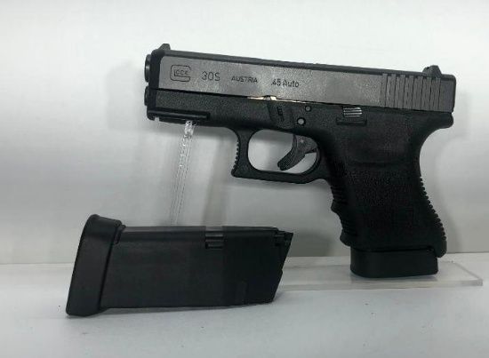 Glock G30S SF FXD .45 Auto w/ Factory Case & 2 Magazines SN: BCUP122