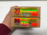 (2) Two Hornady Custom 300 WBY MAG 180Gr SP InterLock MSRP: $55.99