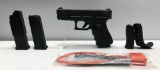 Glock G19 Gen 4 GNS 9mm w/ Factory Case & 3 Magazines SN: BEKC841