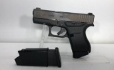 Glock G43 GNS 9mm w/ Factory Case & 2 Magazines SN: BEWM634