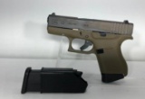 Glock G43 OD FXD 9mm w/ Factory Case & 2 Magazines SN: BFPR345