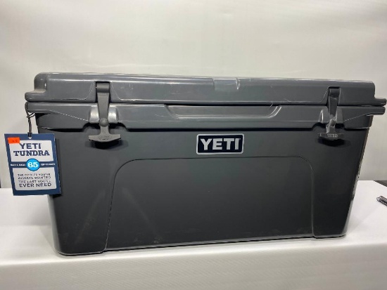 Yeti Tundra 65 Hard Sided Cooler, Charcoal, MSRP: $399.99
