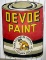 DEVOE PAINT Die Cut Sign, Double Sided Metal, Large 66.5in x 46in, Great Graphics Native Warrior