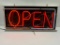 Neon Open Sign, 32in x 14in, Working