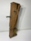 1890's Salesman Sample Wooden Water Pump w/ Brass Inner Workings