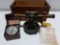 Vintage Transit with Wood Case. Includes Compass and Instruction Sheet