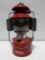 Red 1962 Coleman Lantern Model 200A with Reflector and Handle