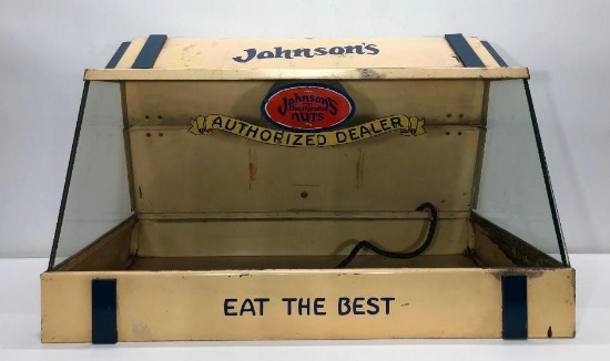 Johnson's Nuts Store Display, Lighted/Untested, Electric