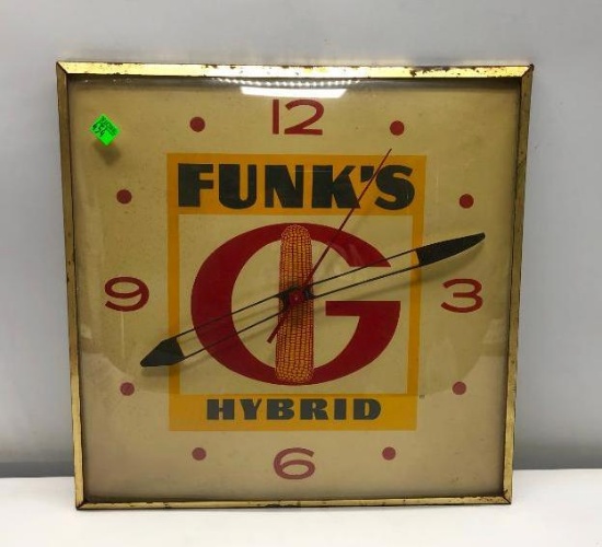 Funk's Hybrid Clock 16" x 15" not tested
