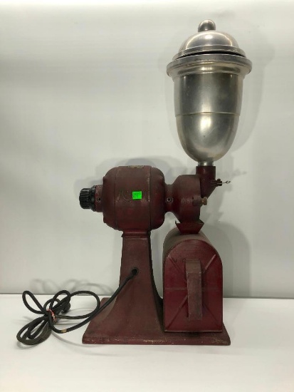 B. C. Holwick Commercial Counter Grinder No, 4 A Mill-- Very Heavy