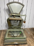 Detroit Automatic Scale Co. Platform General Store Scale, 100lb, Last Pat. Date: 1907, SN: 712849