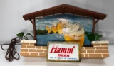 Lighted Hamms Beer Sign 21