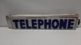 Hanging Electric Telephone Sign