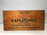 Wooden Dynamite Box