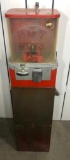 Coin Operated Hot Nut Dispenser with Base