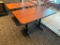 2 Restaurant Tables, Laminate Top, Double Pedestal Base, 48in L, 30in W, 29in H, 2x's$