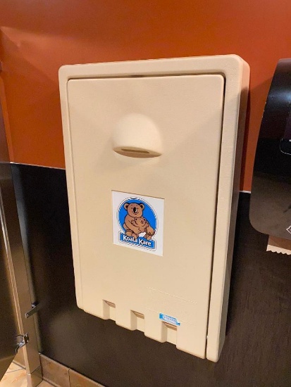 Koala Kare Restroom Baby Changing Station (Buyer Responsible for Removal