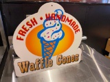 Fresh Made Waffle Cone Stand