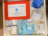 Drawer of New Open Stock Dental Supplies, HealthFirst Emergency Medical Kit, Color Coded